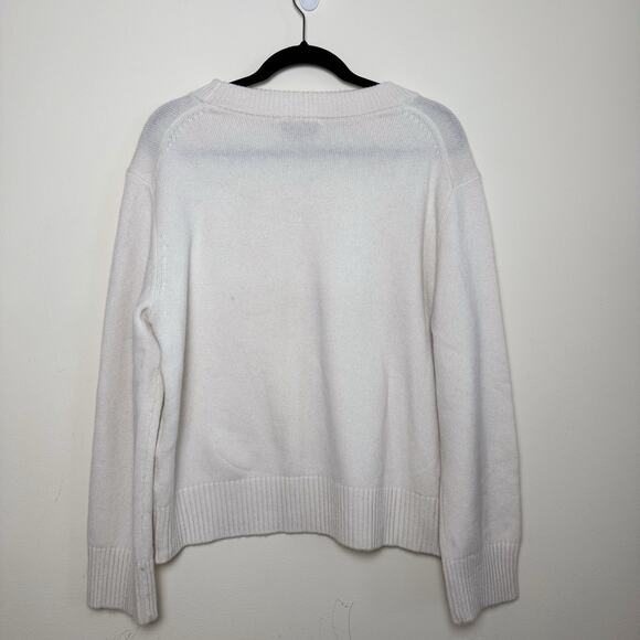 Quince 100% Mongolian Cashmere Crewneck Sweater Size Medium Good Condition - Picture 2 of 4